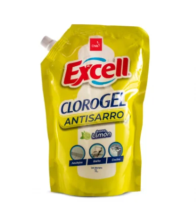 CLORO GEL 1LT LIMON EXCELL DOYPACK ISP D-766/17