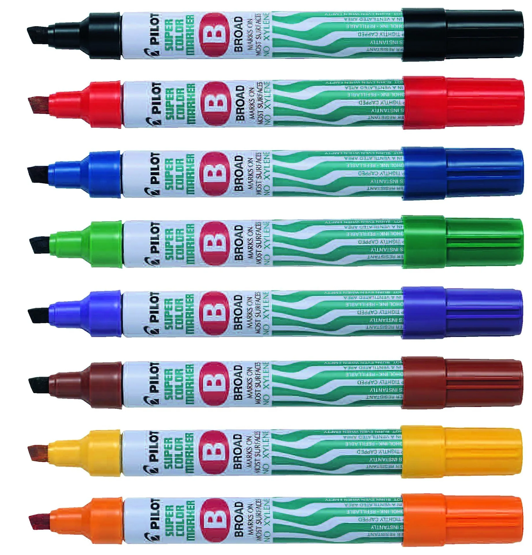 PLUMON PERMANENTE VERDE P.BISELADO  PILOT SCA-B METAL RECARGABLE