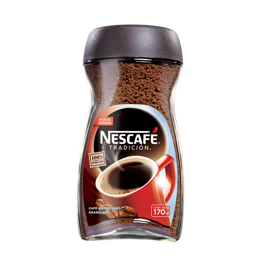 CAFE 170GR NESCAFE TRADICIONAL FRASCO GRANULADO