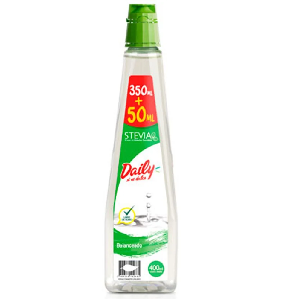ENDULZANTE LIQUIDO 400ML STEVIA DAILY