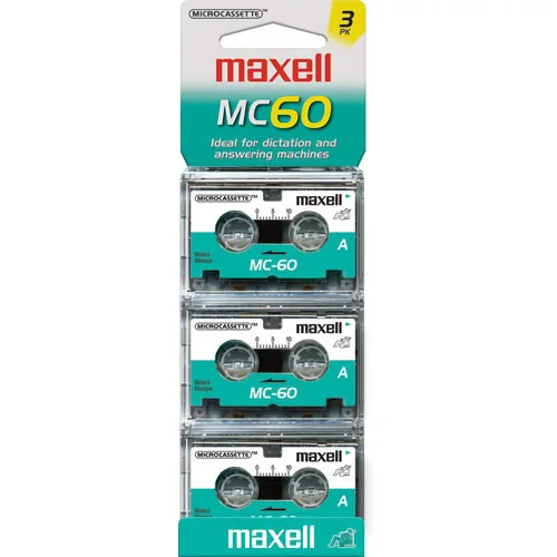 MICRO CASSETTE X 3 UND MAXELL