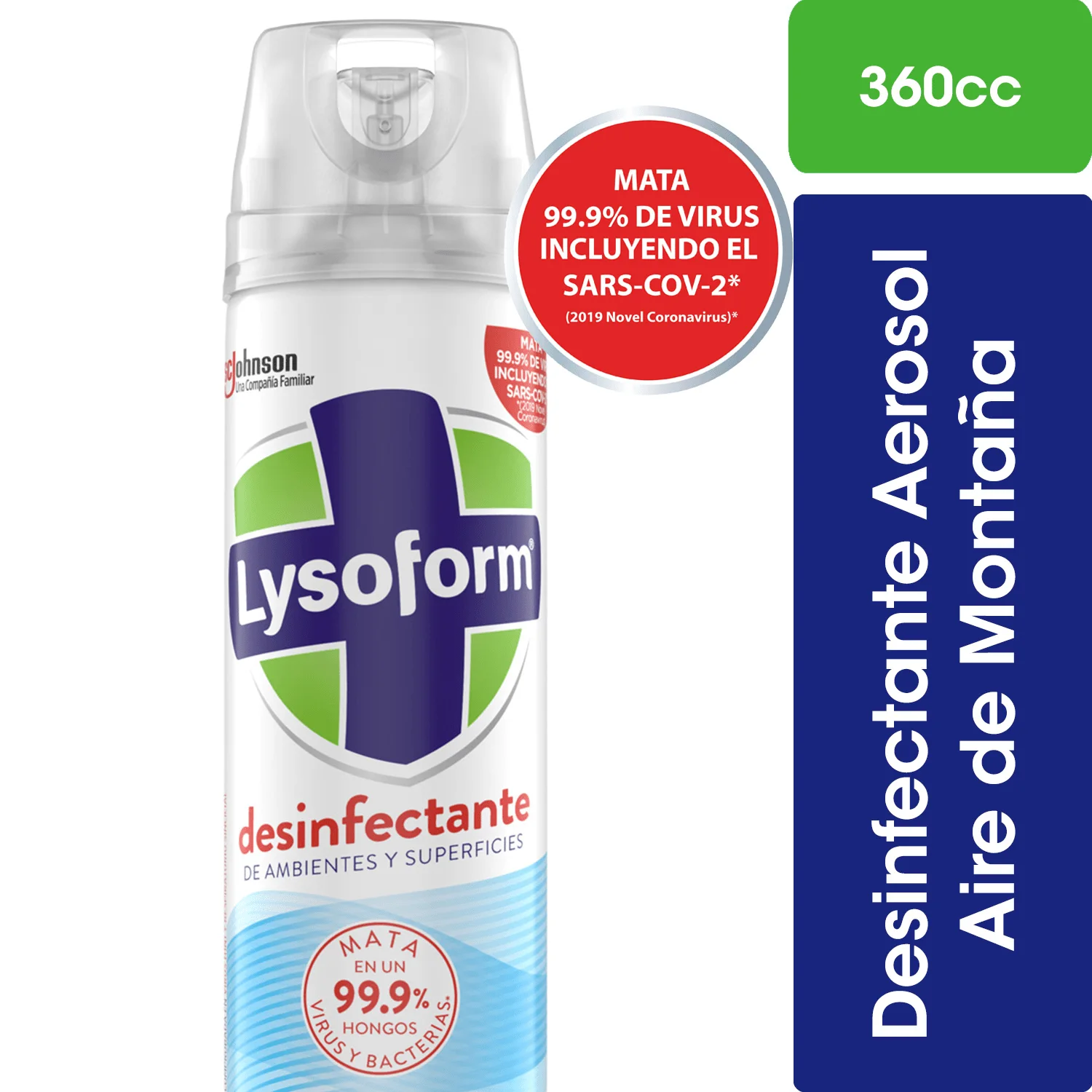 DESODORANTE AMBIENTAL DESINFECTANTE MONTANA 360CC LYSOFORM