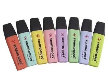 DESTACADOR PASTELES 8 COLORES STABILO 376888