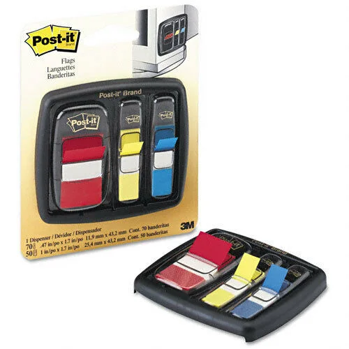 BANDERITAS 3 COL 3M N680-SK DISPENSADOR