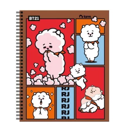 CUADERNO UNIV MATEMATICA 7MM 100 HJS TORRE BT21 31194