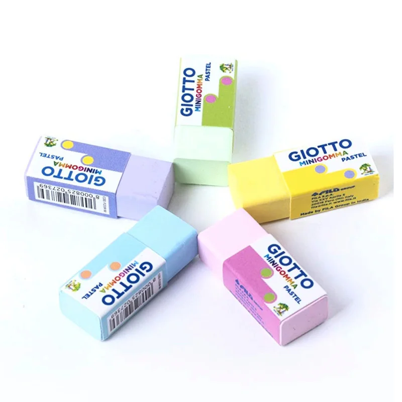 GOMA DE BORRAR MINI GIOTTO PATEL COLORES