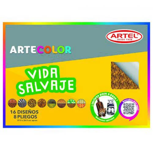 BOLSON VIDA SALVAJE 16 PLIEGOS ARTEL 10010932