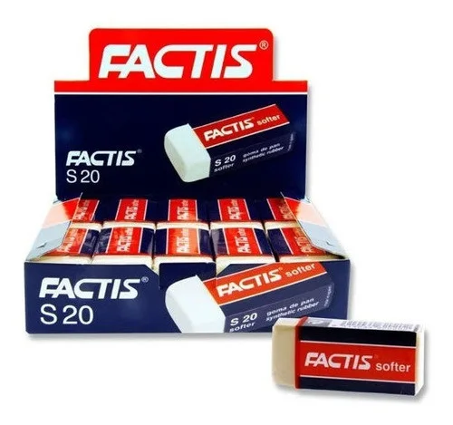 GOMA DE BORRAR MIGA GRANDE FACTIS S20  50100002