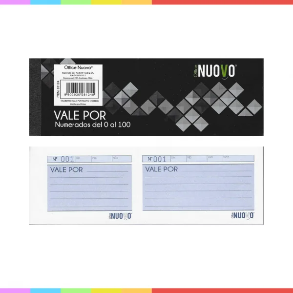 VALE POR 100 HJS NUOVO 28124