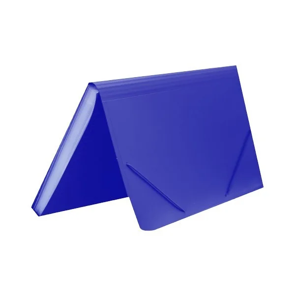 CARPETA PLASTICA FUELLE OFICIO 13 DIVISIONES BUHO 32229