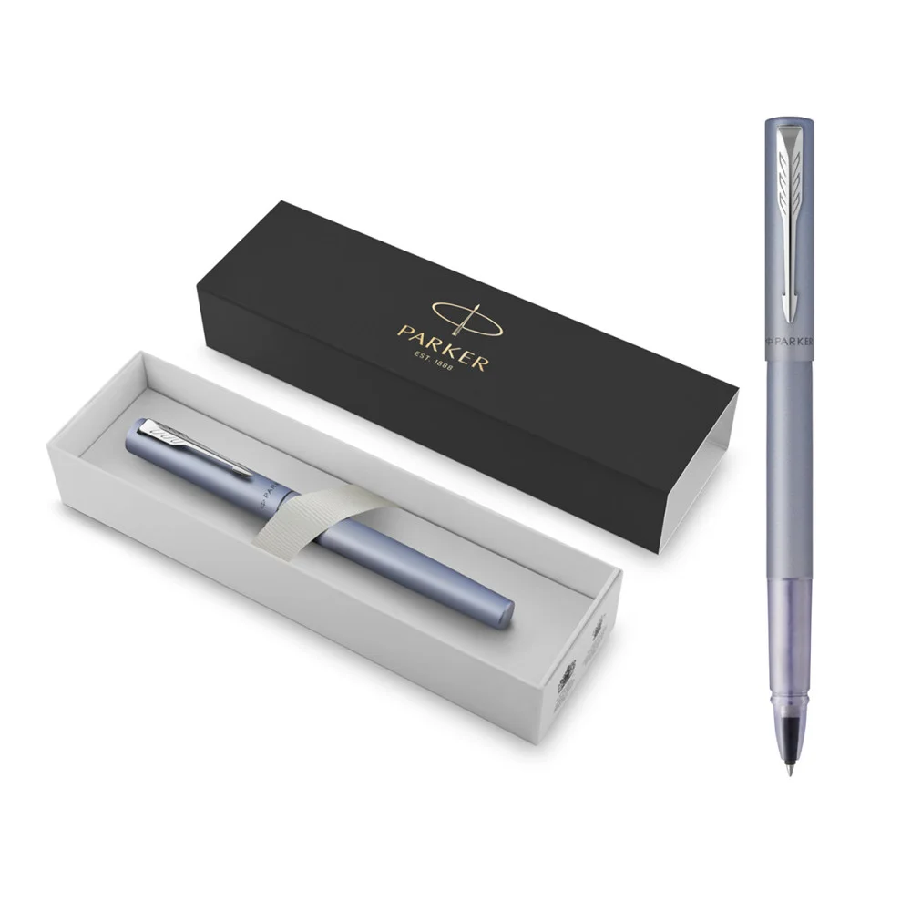 BOLIGRAFO PARKER ROLLER BALL VECTOR CUERPO GRIS