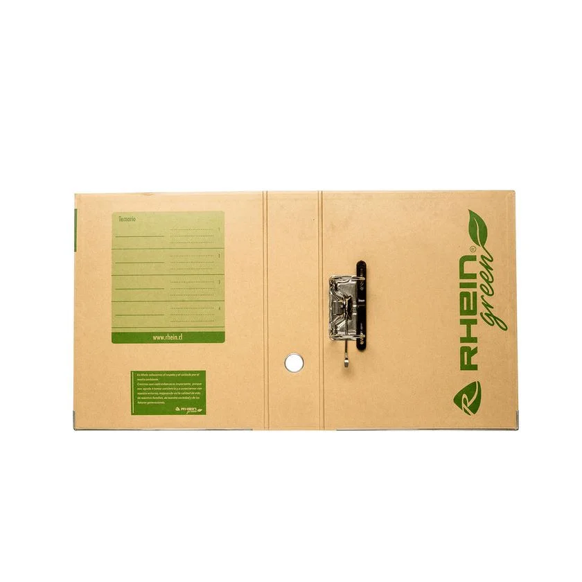 ARCHIVADOR OFICIO ANCHO GREEN RHEIN CREMA ECOLOGICO