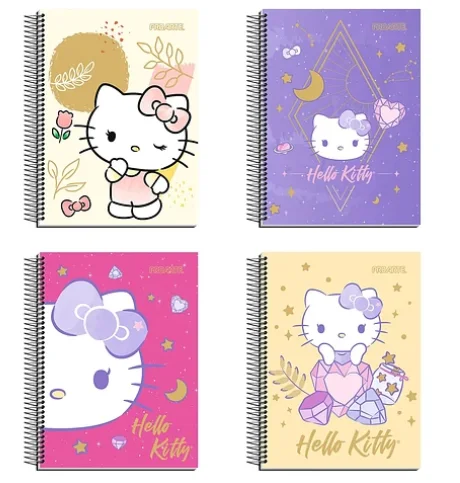 CUADERNO POCKET 7MM HELLO KITTY 100HJS PROARTE 35741-3