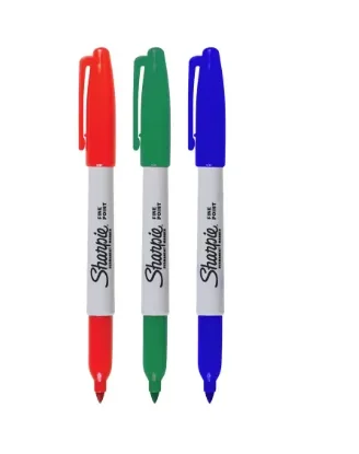 MARCADOR PERMANENTE MULTIUSO FINE ROJO SHARPIE