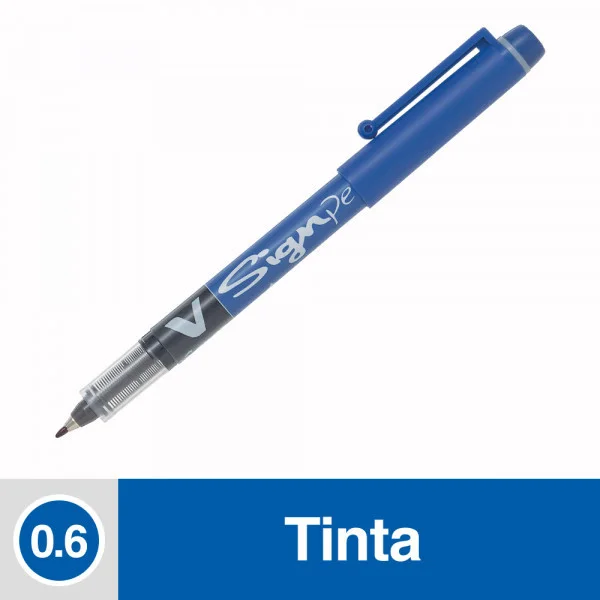LAPIZ MARCADOR MULTIUSO AZUL 0.6MM SIGNPEN V PILOT