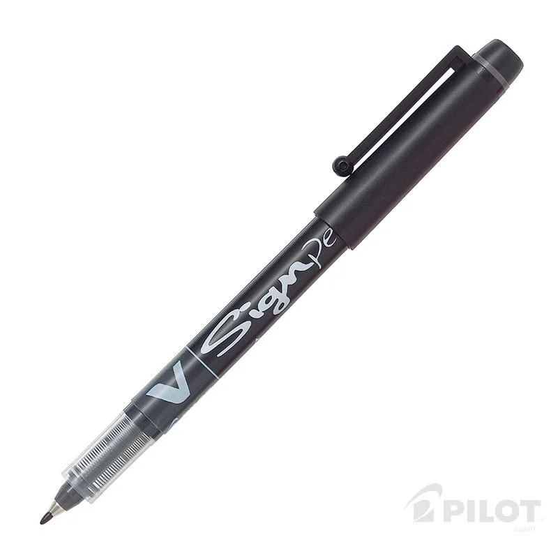 LAPIZ MARCADOR MULTIUSO NEGRO 0.6MM SIGNPEN V PILOT