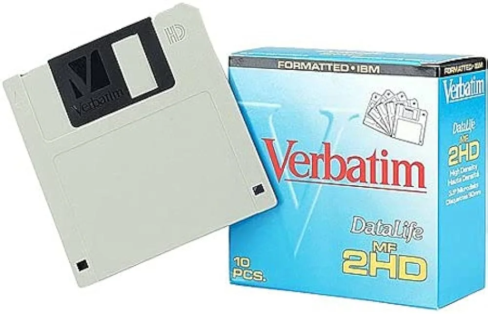 DISKETTE VERBATIM 10 UNIDADES 90MM