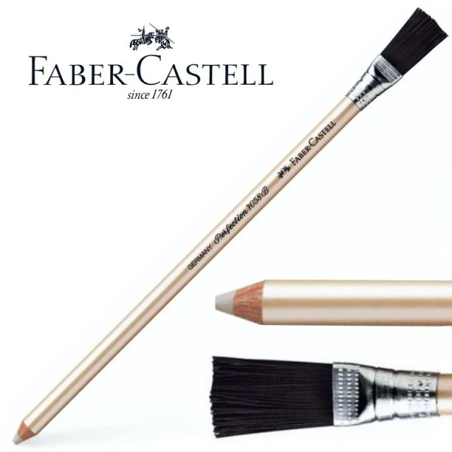 LAPIZ CORRECTOR C/ESCOBILLA FABER 7058B 185800