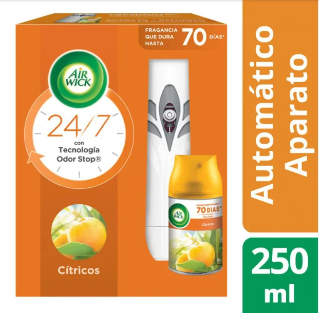 DESODORANTE AMBIENTAL MATIC AIRWICK CITRICO