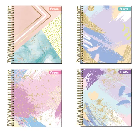 CUADERNO POCKET 12X15CM MAT 5MM TE TRENDY 90HJS TORRE 32131