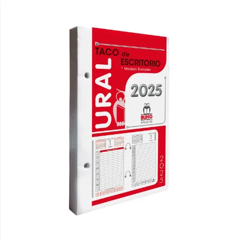 zliquidacion TACO CALENDARIO 2025 GRANDE BUHO ART760 liquidacion