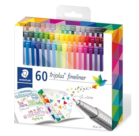 SET FIBRA FINELINER STAEDTLER 60 COL 0.3MM 93578