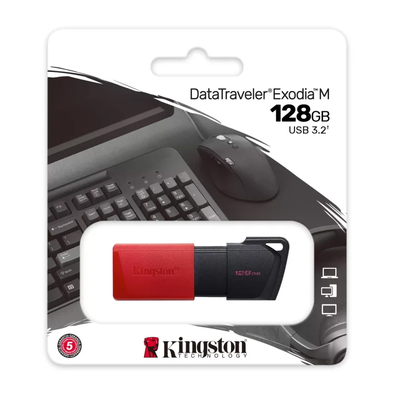 PENDRIVE 128GB KINGSTON DATA TRAVELER EXODIA