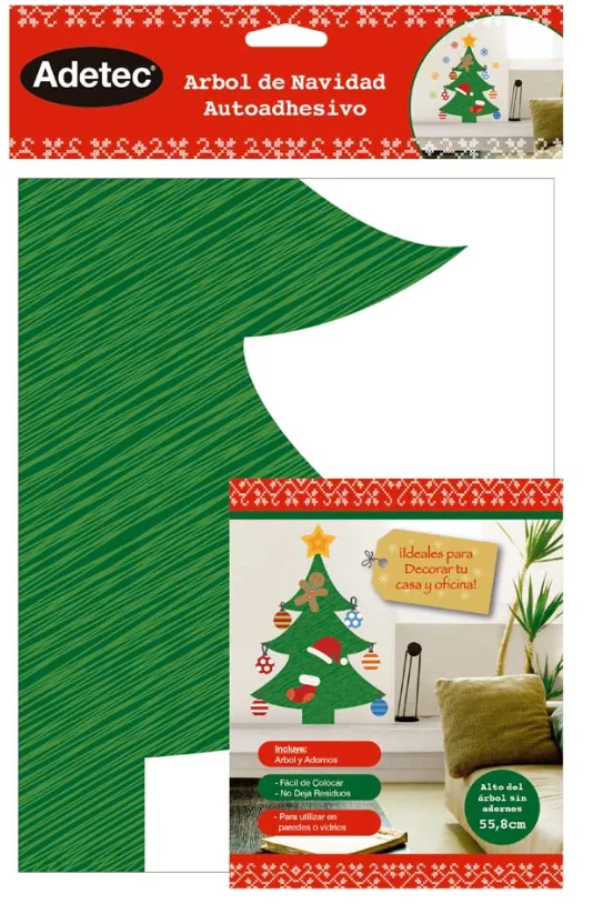 ETIQUETA ADETEC ARBOL DE NADIDAD 55cm 276