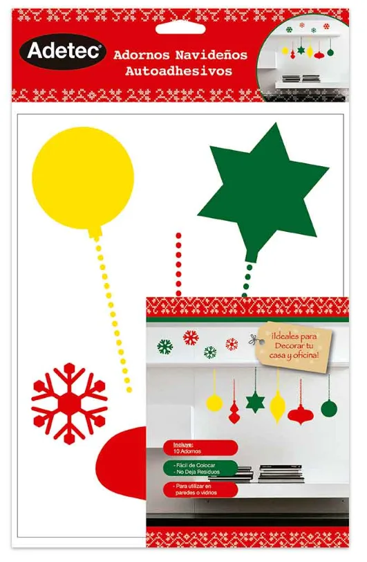 ETIQUETA ADETEC ADORNO DE NAVIDAD 277