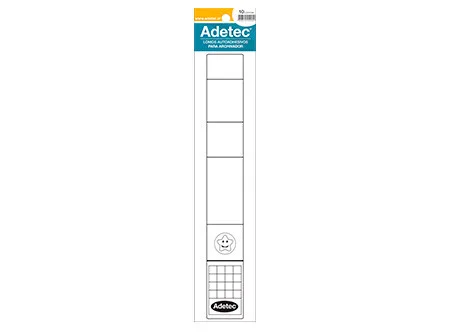 LOMO ANGOSTO BLANCO ADETEC 10  UND 4.5CM X 33.5CM