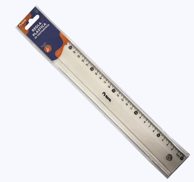 REGLA 30CM PLASTICA ZURDOS TORRE 32720