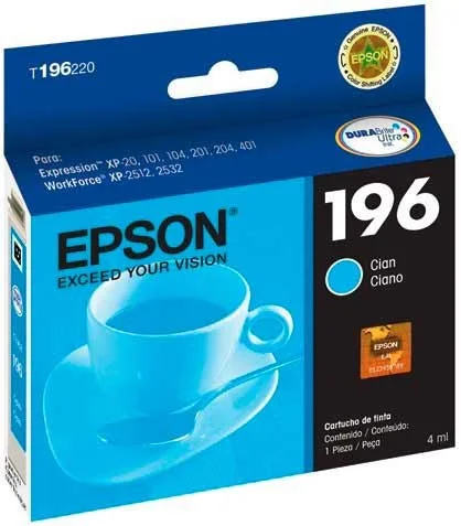 CARTRIDGE EPSON T196120 CYAN