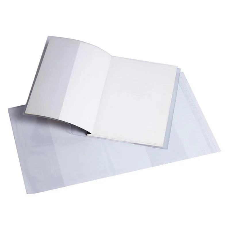 FORRO DE LIBRO TRANSPARENTE 10 UNIDADES
