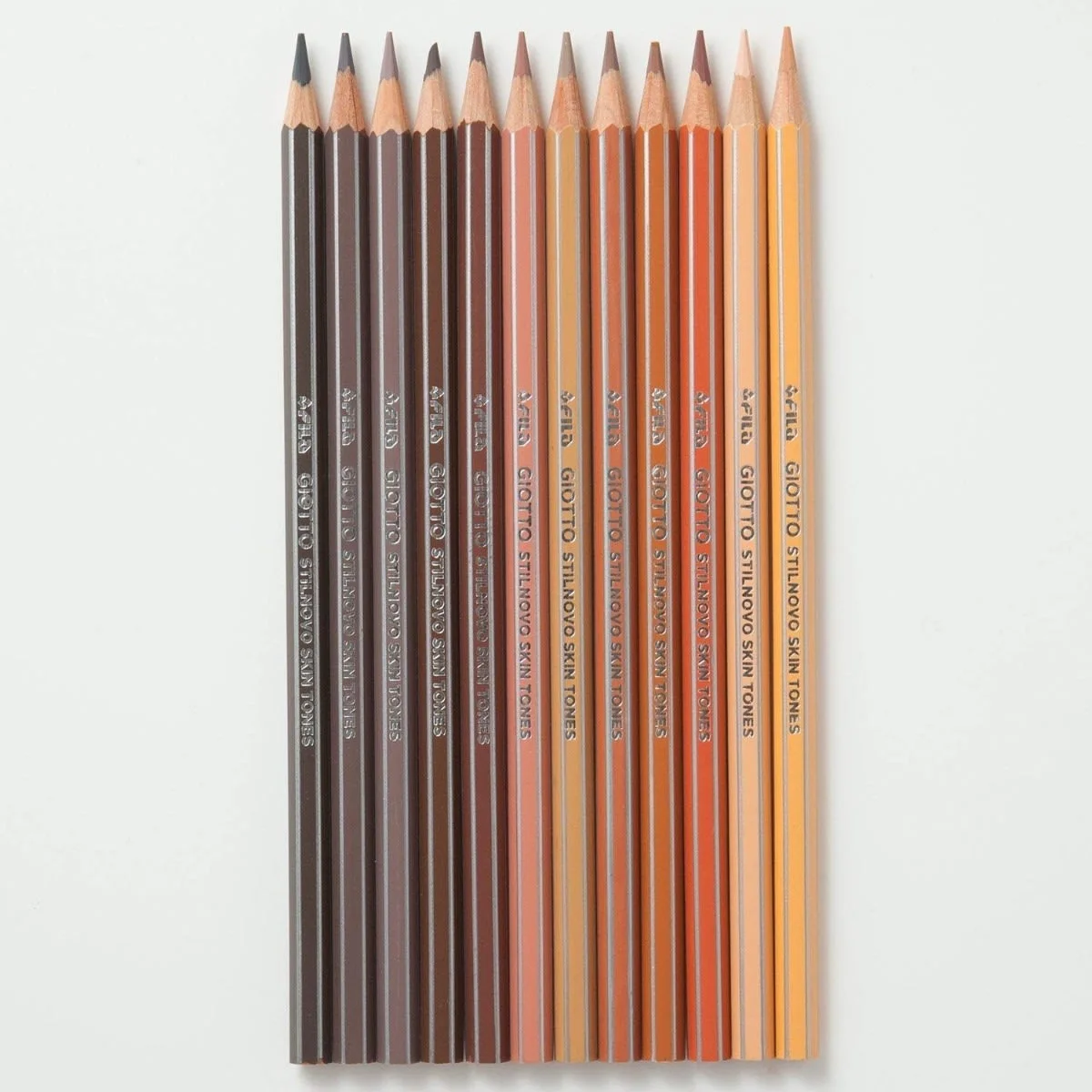 LAPICES COLOR 12 COL GIOTTO TONOS PIEL F257400
