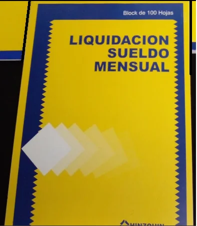 LIQUIDACION DE SUELDOS 100 HJS HINZQUIN 101186