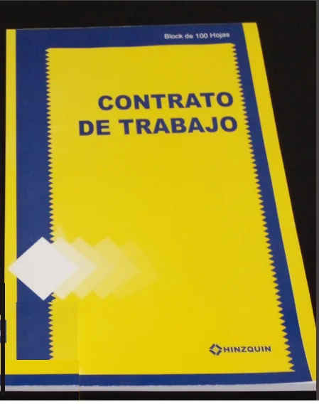CONTRATO TRABAJO 100HJS HINZQUIN