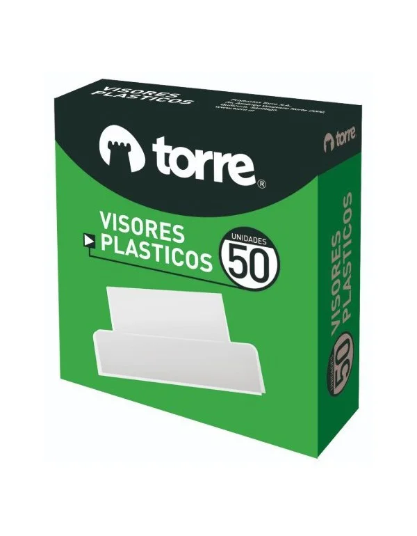 VISOR 50 UND TORRE 17973 PARA CARPETA COLGANTE