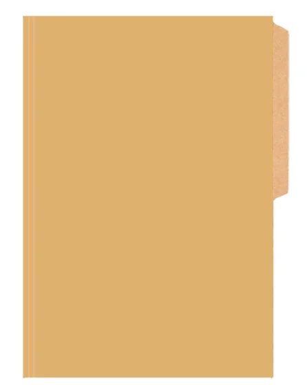 CARPETA CARTULINA PIG. BEIGE BUHO 1504