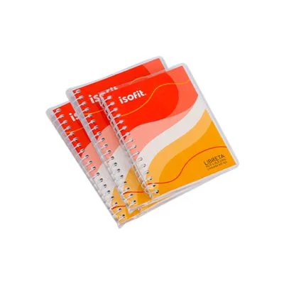 LIBRETA LINEAS 10,9 X 8.5 60HJS ISOFIT 37506-3 ESPIRAL