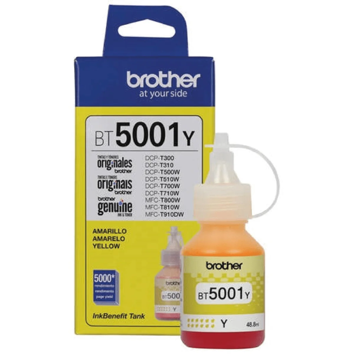 BOTELLA BROTHER BT5003 YELLOW 300/500