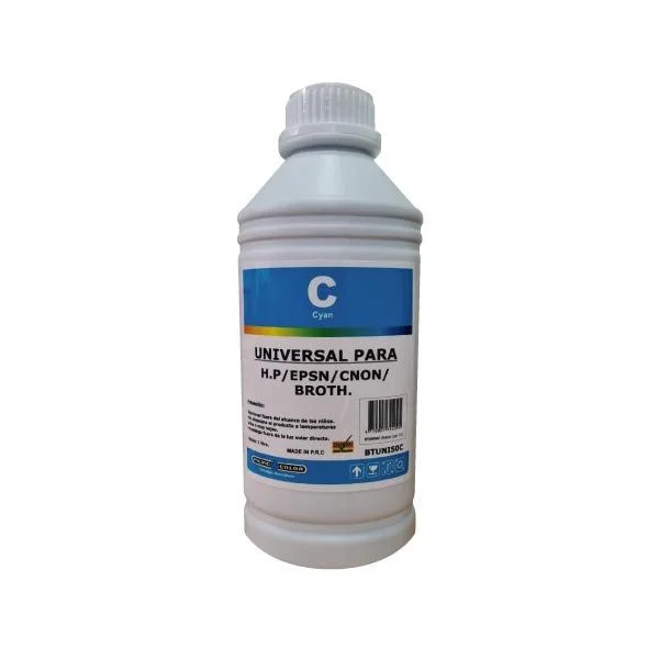 ALTERNATIVO BOTELLA CYAN PACIFIC BTUNI50C 1LITRO-HP-EPSON-CANON-BROTHER