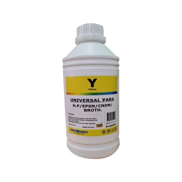 ALTERNATIVO BOTELLA YELLOW PACIFIC BTUNI50Y 1LITRO-HP-EPSON-CANON-BROTHER