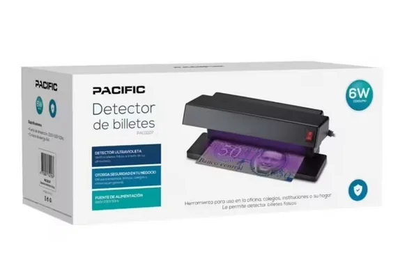 MAQUINA DETECTOR DE BILLETES PACIFIC PACO1125