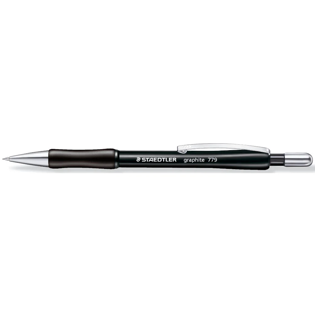 PORTAMINA 0.5 STAEDTLER  METALICO 779 NEGRO
