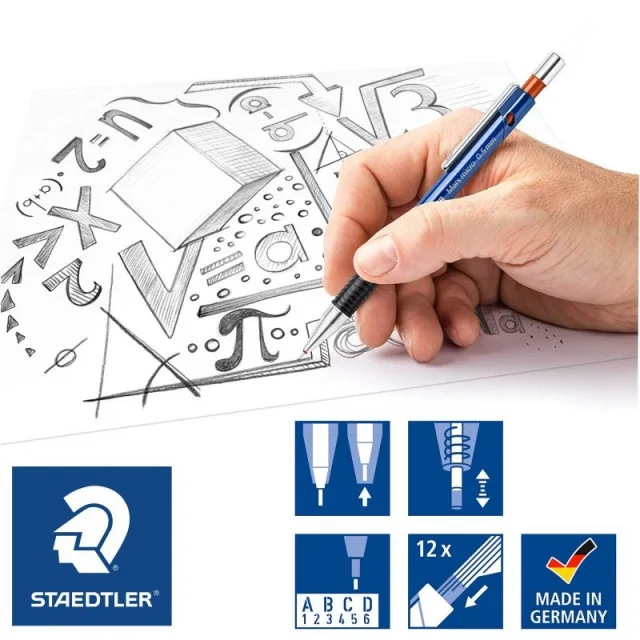 PORTAMINA 0.5 STAEDTLER  METALICO 775
