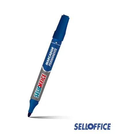 PLUMON PERMANENTE AZUL P.REDONDA SELLOFFICE NVO