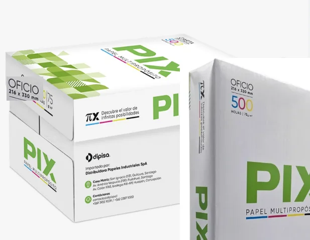 CAJA RESMA 5 UNIDADES RESMA DE PAPEL OFICIO, 500HJS 75GR, ECONOMICA