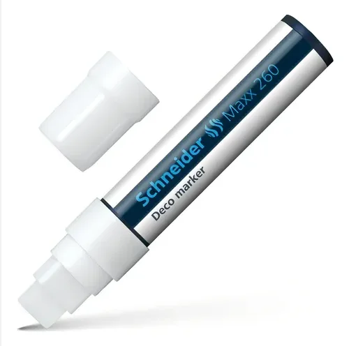 PLUMON TIZA BLANCO 15MM SCHNEIDER 260 MAXX