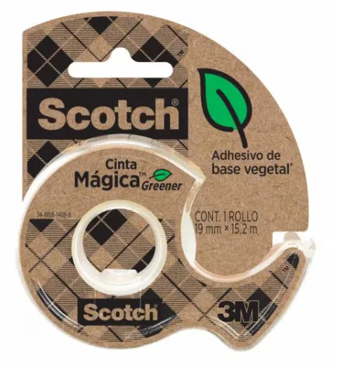 SCOTCH 3M 810 GREENER 19 X 15 CAJA + DISPENSADOR