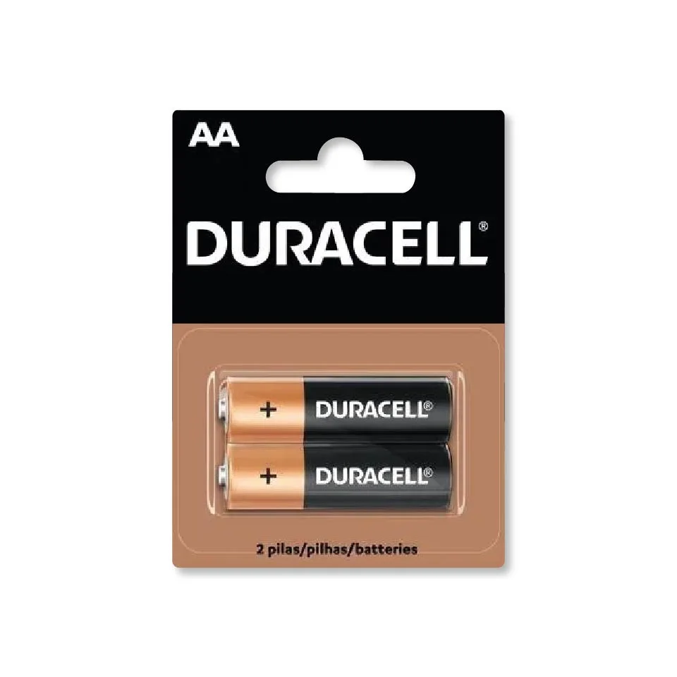 PACK 2 PILAS AA DURACELL